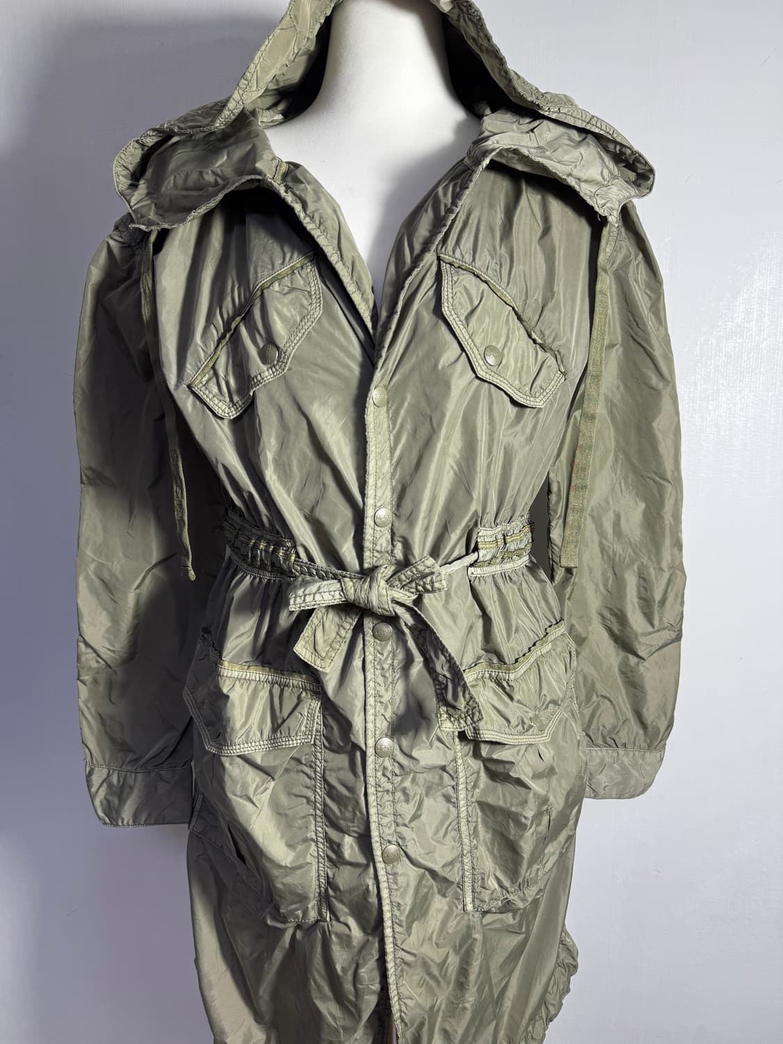 디젤 나일론 모즈 파카 y2k lgb goa 상품이미지6