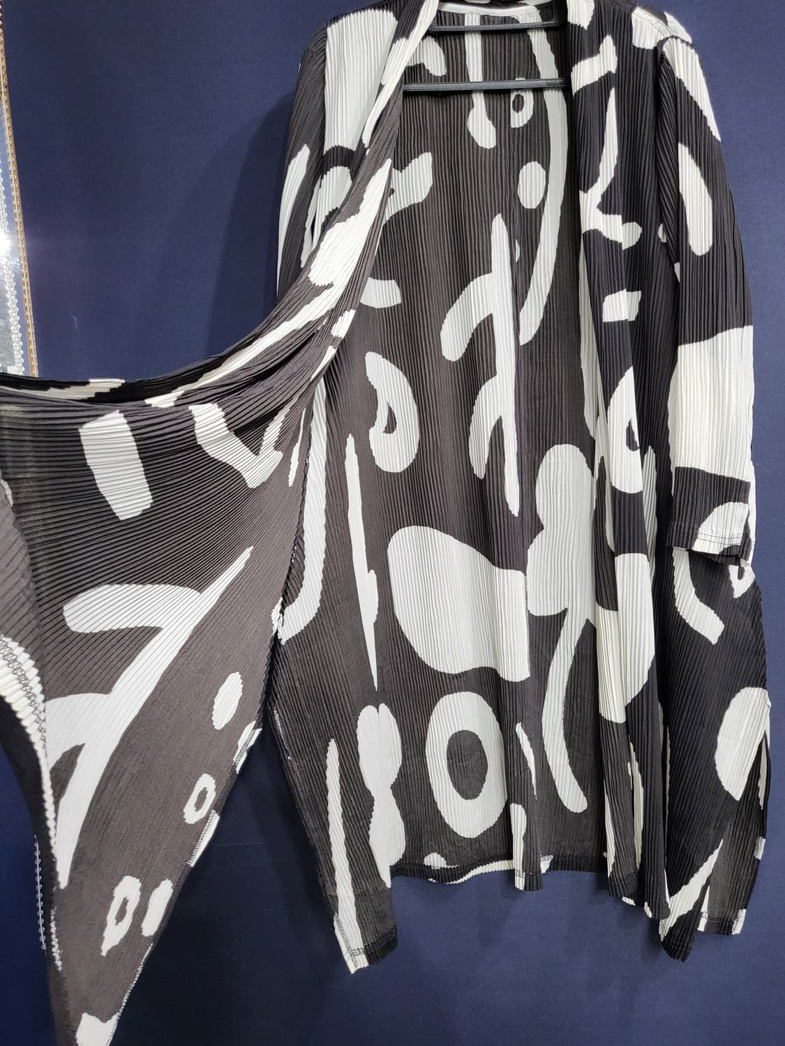 이상봉 에디션 플리츠 오픈 가디건 상품이미지4