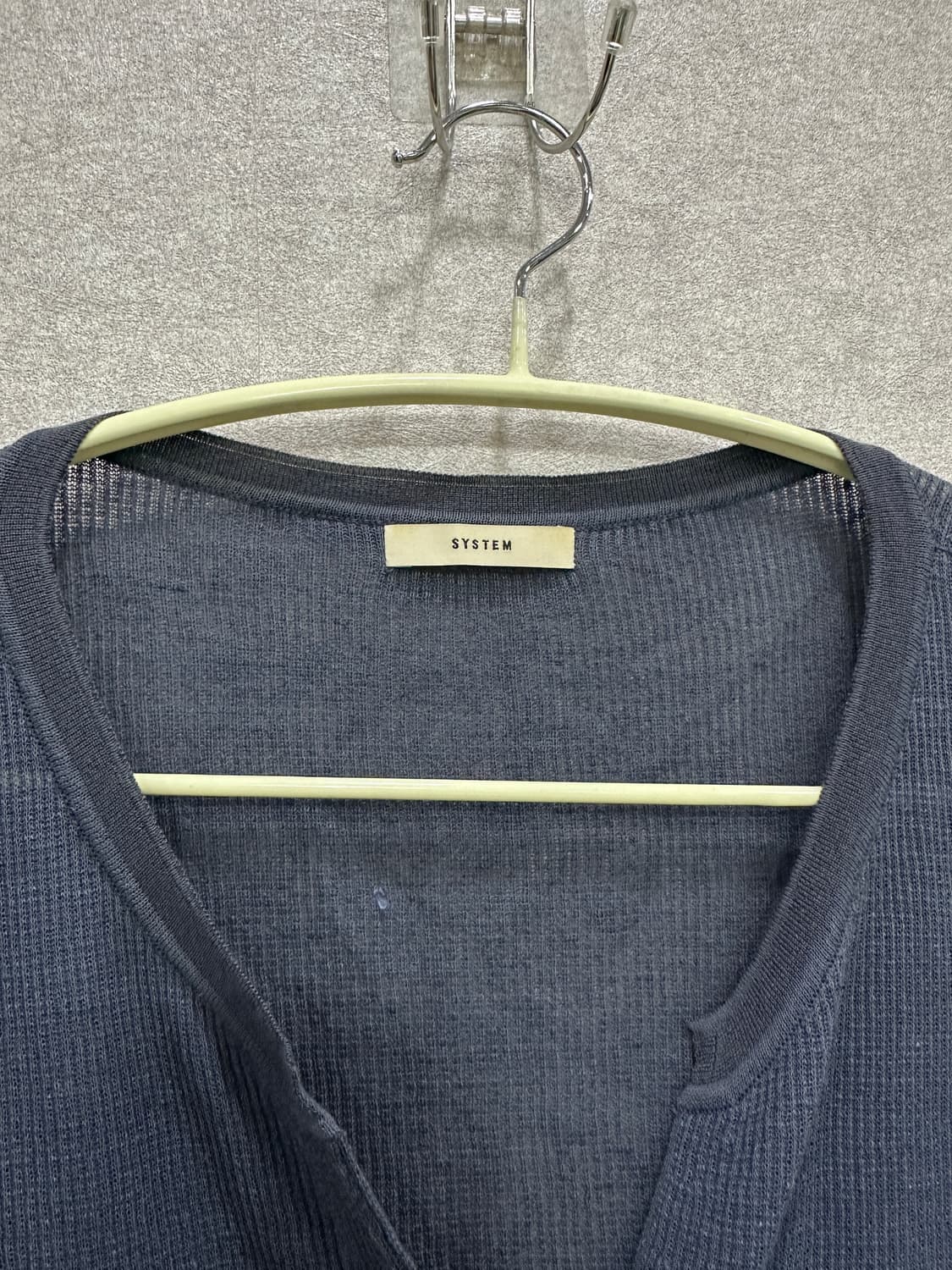 시스템 코튼린넨 가디건 상품이미지4