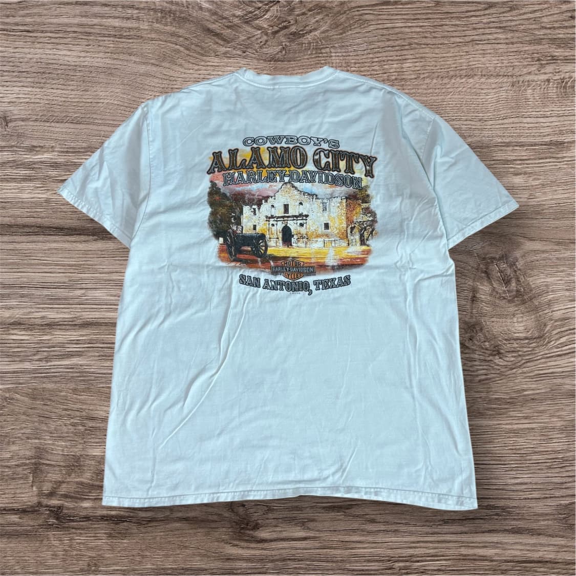 Harley Davidson 'ALAMO-CITY' T-shirt 상품이미지3