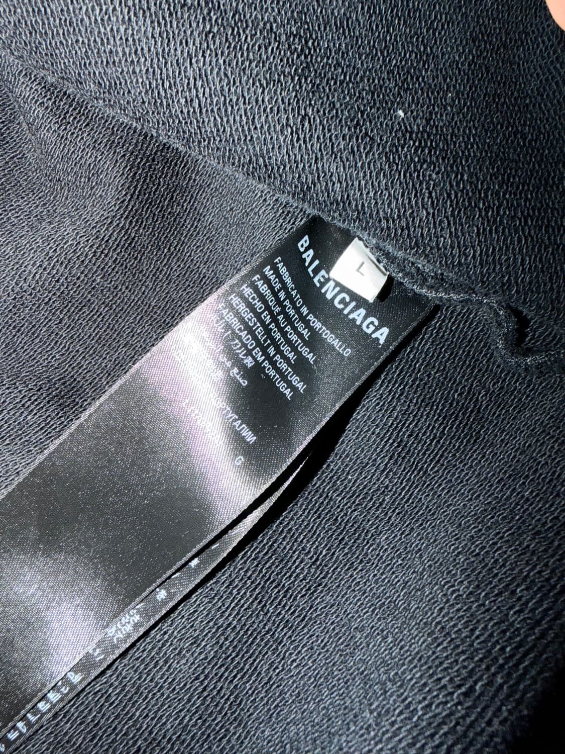 [L]발렌시아가 헤비메탈 후드집업 스몰핏 상품이미지5