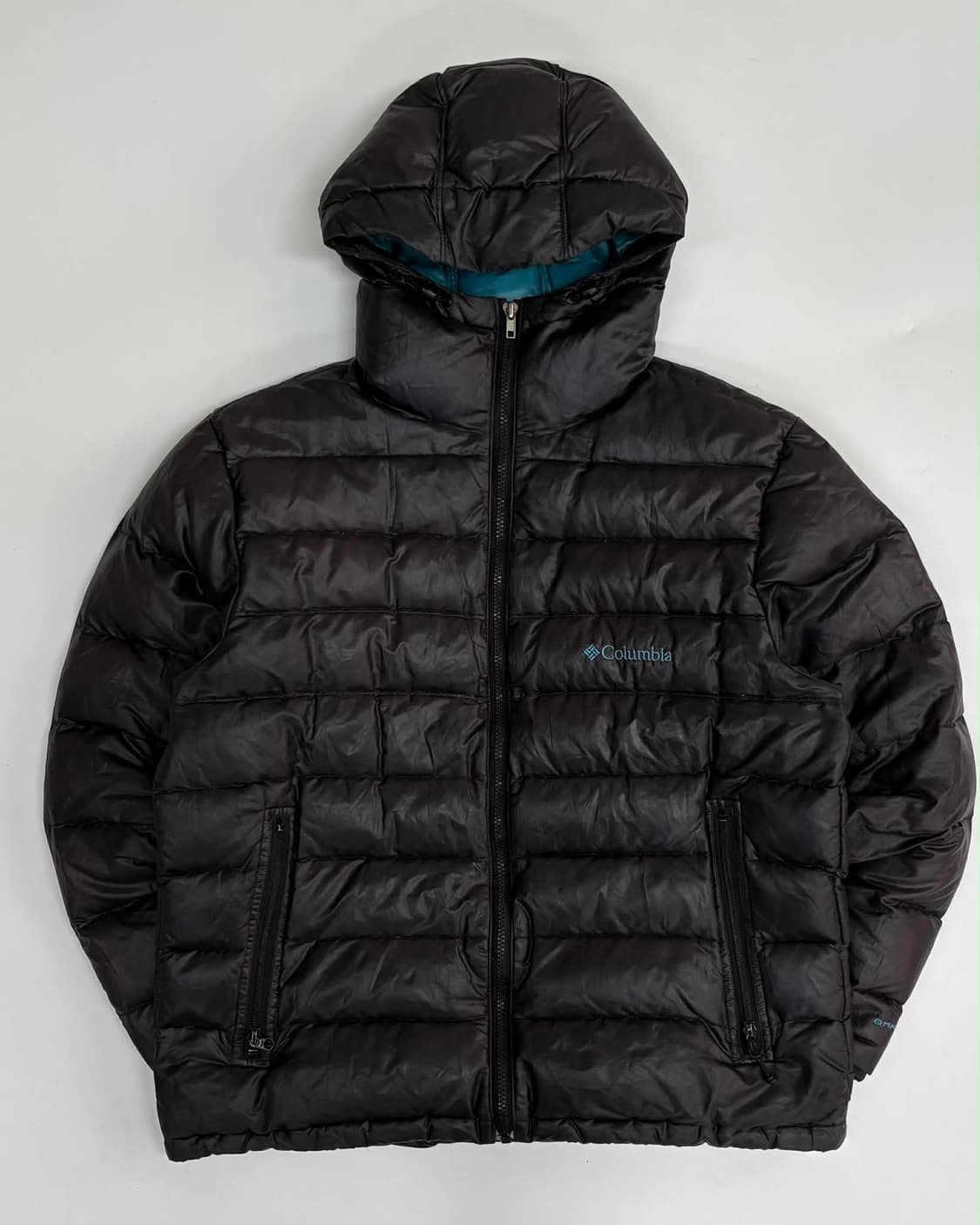 [M] 컬럼비아 00s 경량 다운 후드 패딩 자켓 상품이미지1