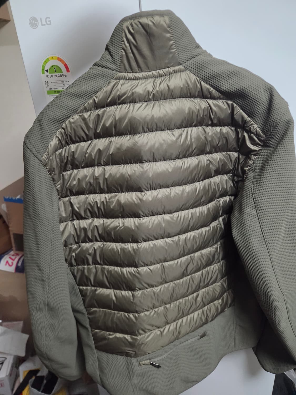 파라점퍼스 니트 경량패딩 상품이미지2