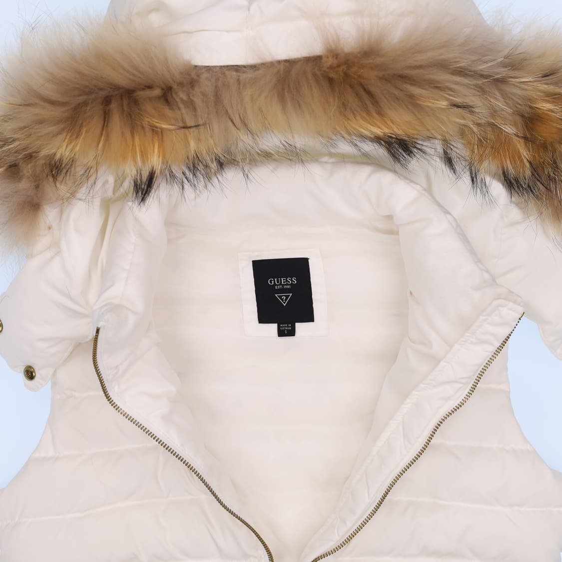 [S] 게스 여성 덕다운 경량 퀄팅 패딩 조끼 N7095 상품이미지4