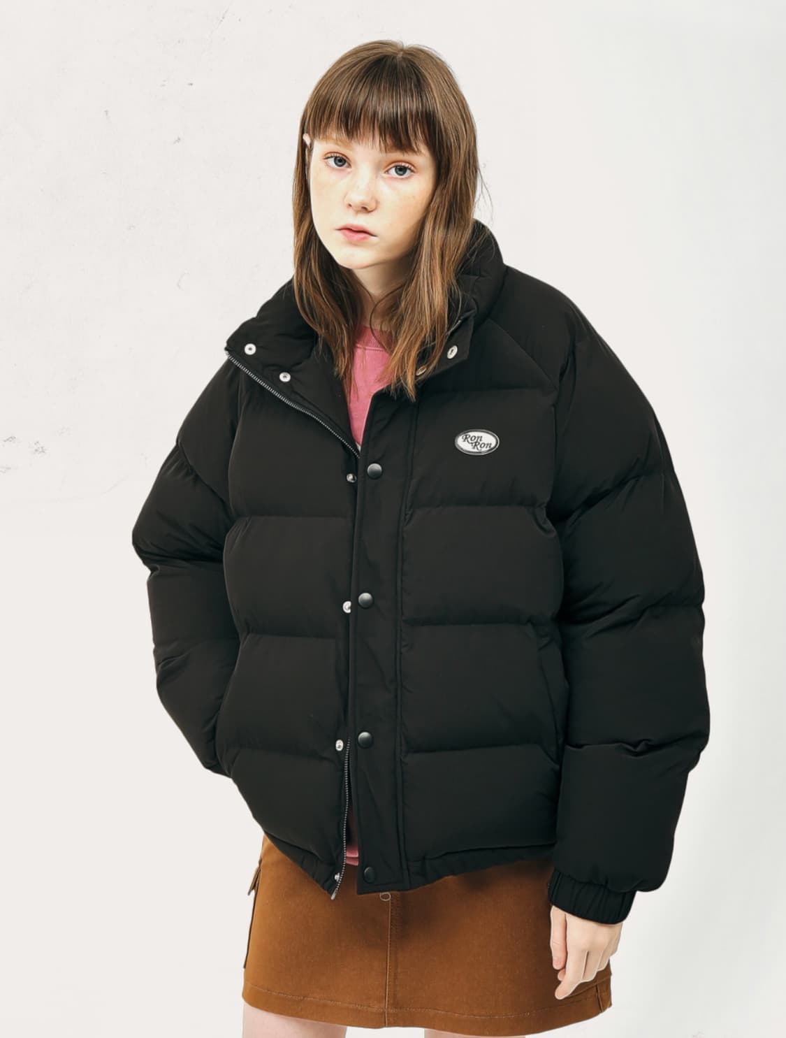 론론 패딩 (검정) 상품이미지4