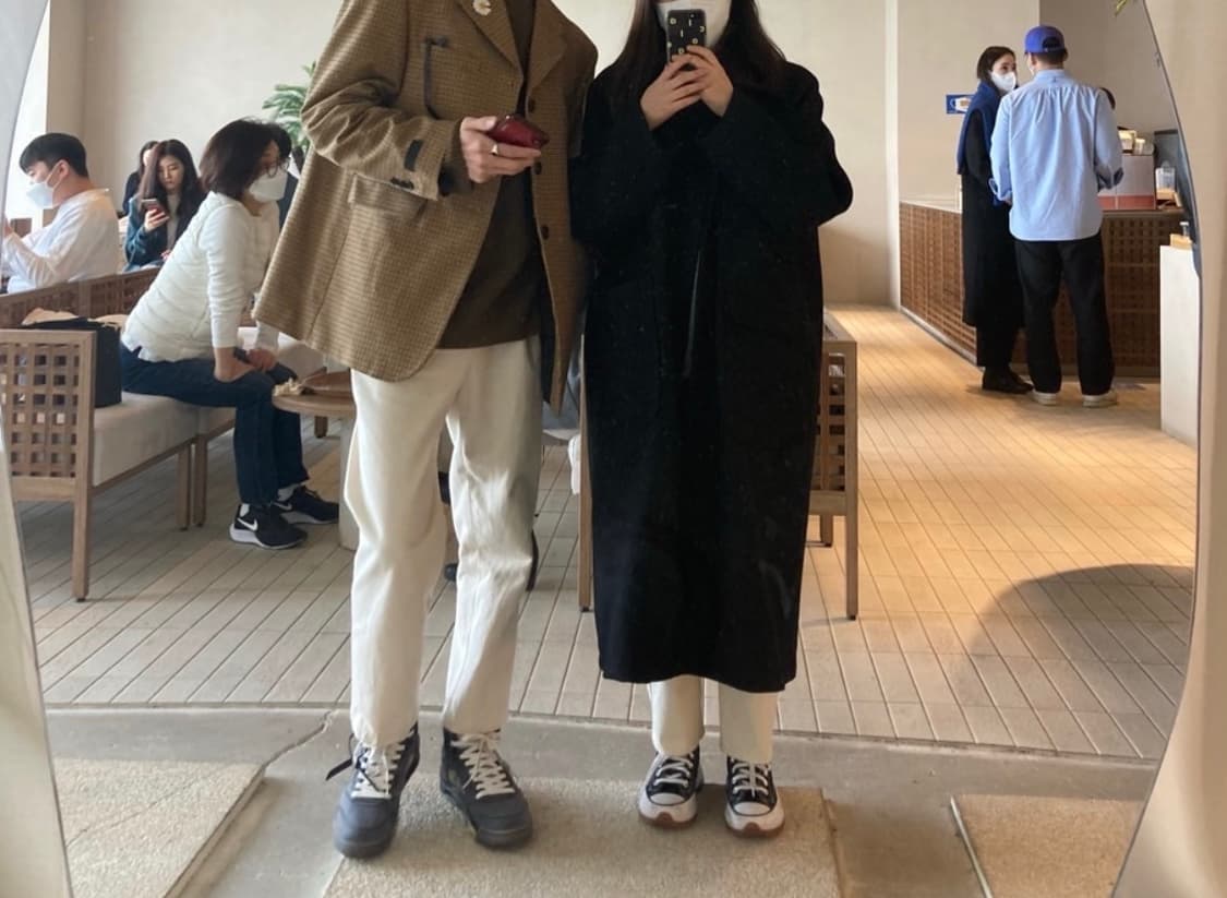 [S] AND MILL 핀턱 크롭팬츠 크림 상품이미지5