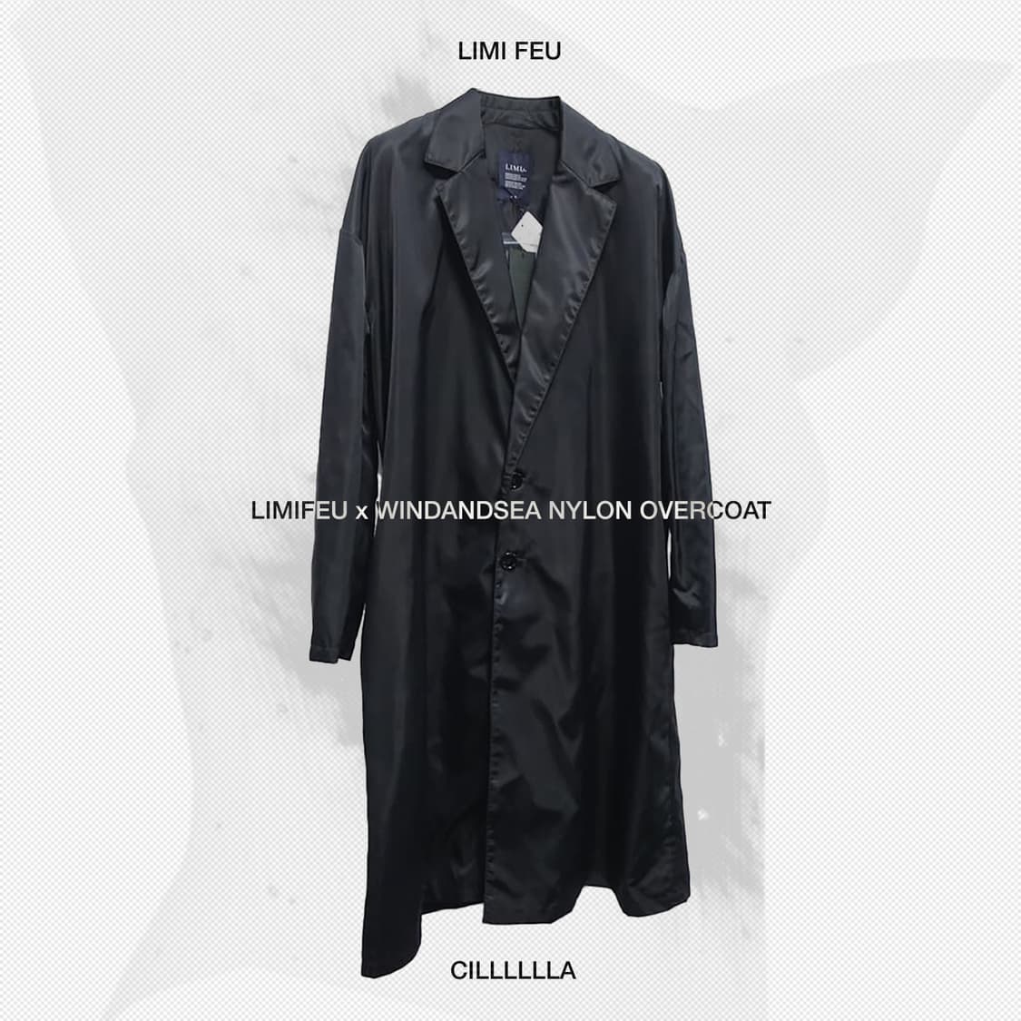 <M> LIMIFEU x WINDANDSEA 리미퓨 나일론 오버코트 상품이미지1