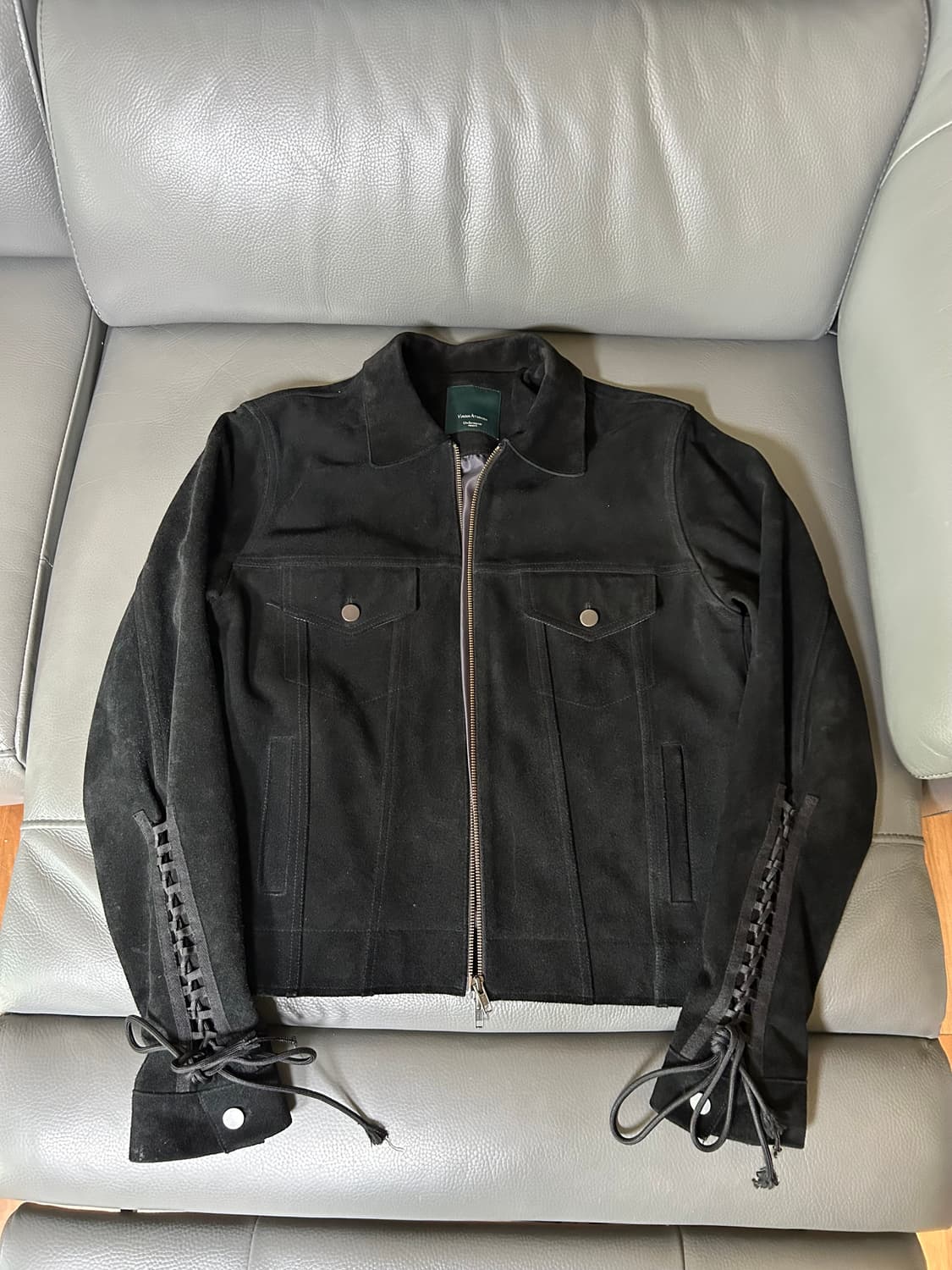 언더마이카 대성당 스웨이드 트러거 자켓 상품이미지3