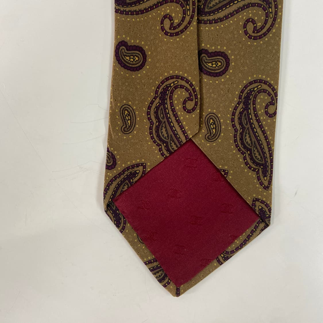 샤넬(CHANEL) 페이즐리 명품 정품 넥타이 8.3cm 상품이미지7