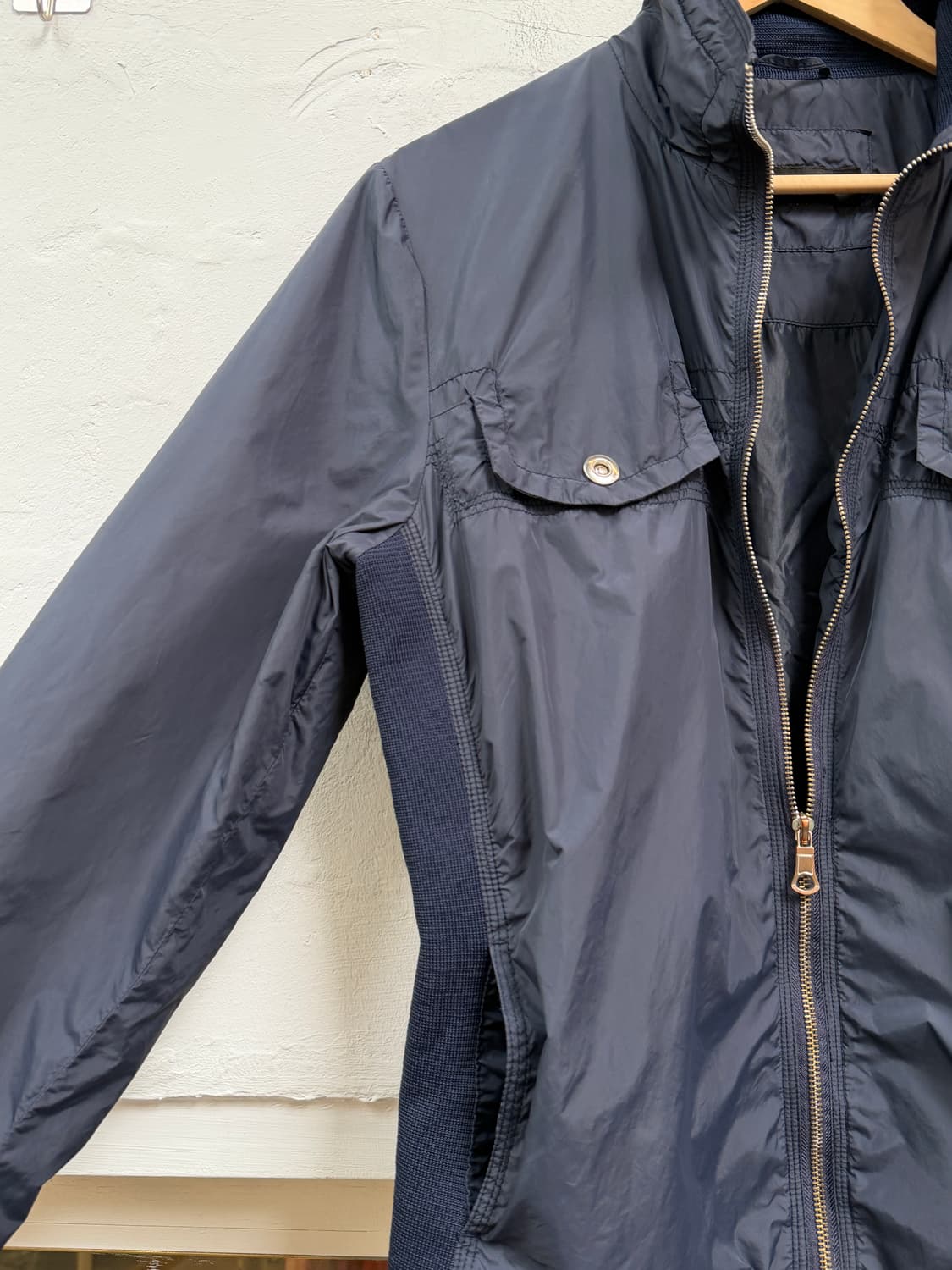 Panicale 빠니깔레 네이비 집업 블루종 M 상품이미지3