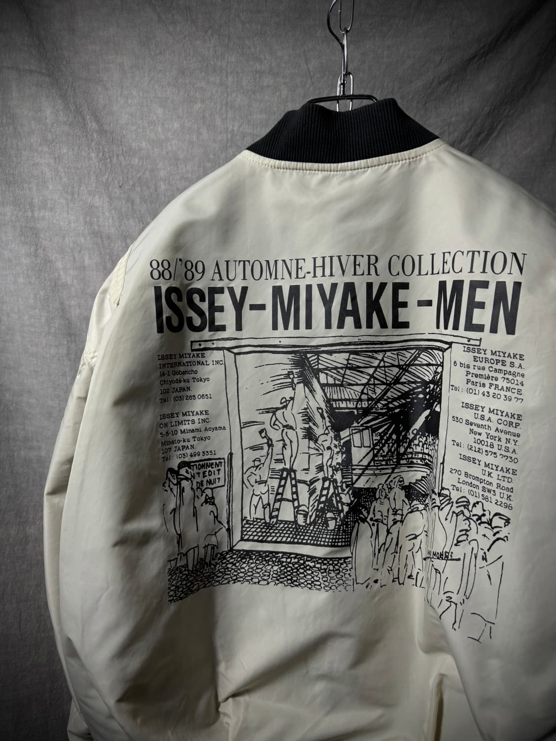 ISSEY MIYAKE MEN 88/89AW Staff Bomber 상품이미지3