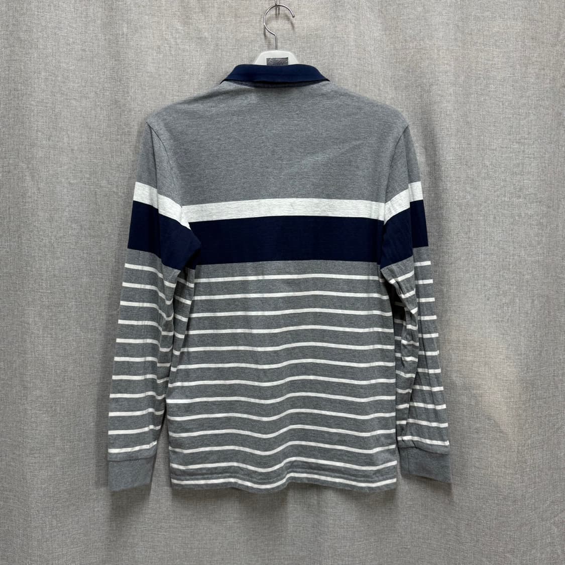 [105] 빈폴 스트라이프 코튼 긴팔 카라티 상품이미지5