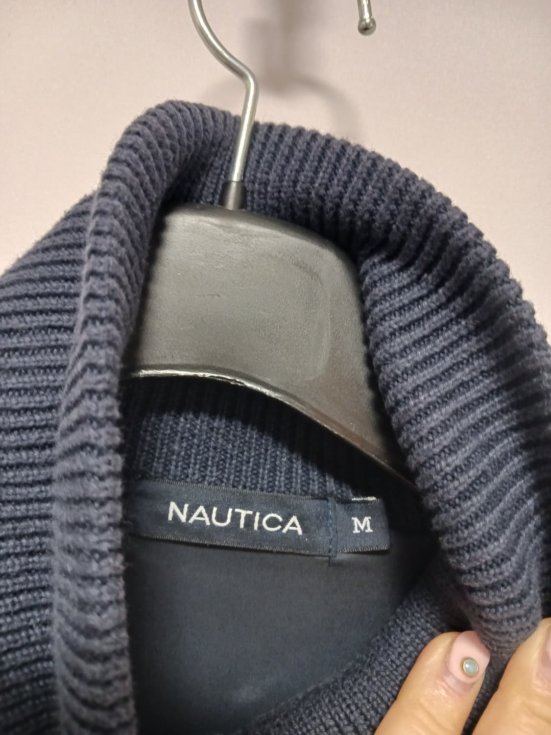 노티카 네이비 니트가디건  상품이미지2