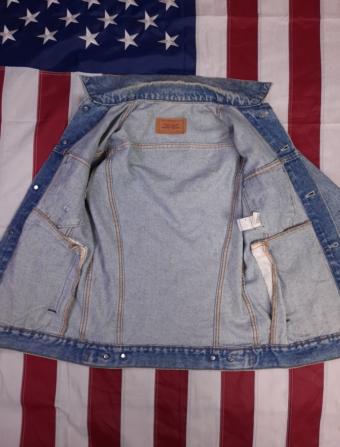 오리지날 미국제조 80's 리바이스 70506 데님 트러커자켓 상품이미지10