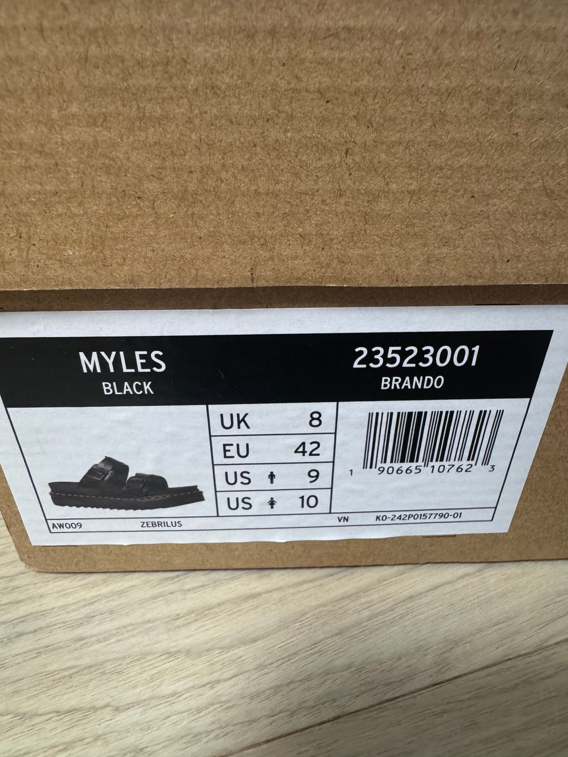 [Uk8, 270] 닥터마틴 마일즈 새상품 상품이미지1