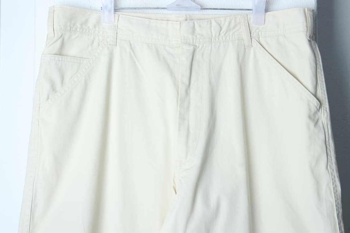 (XL) 유니클로 면바지 팬츠 U라인 와이드핏 아이보리-P10201 상품이미지3