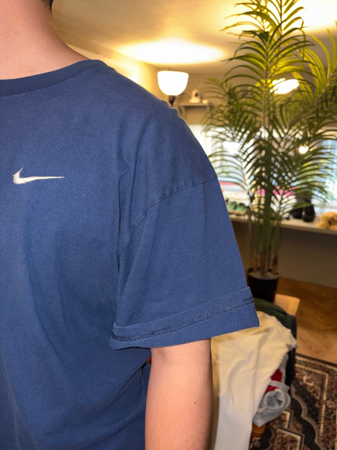 90’s Nike USA swoosh logo print T-shirt 상품이미지7