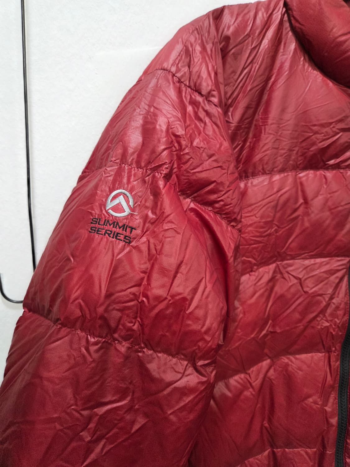 노스페이스 1222-1 써밋 패딩 Burgundy 100 상품이미지2