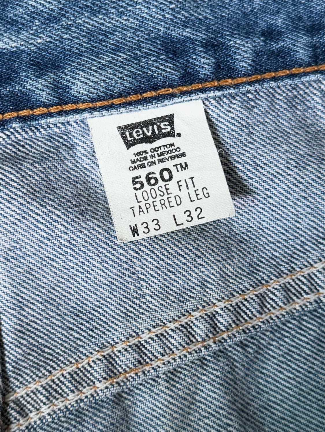 (33) 00s 리바이스 560 빈티지 데님팬츠 상품이미지4