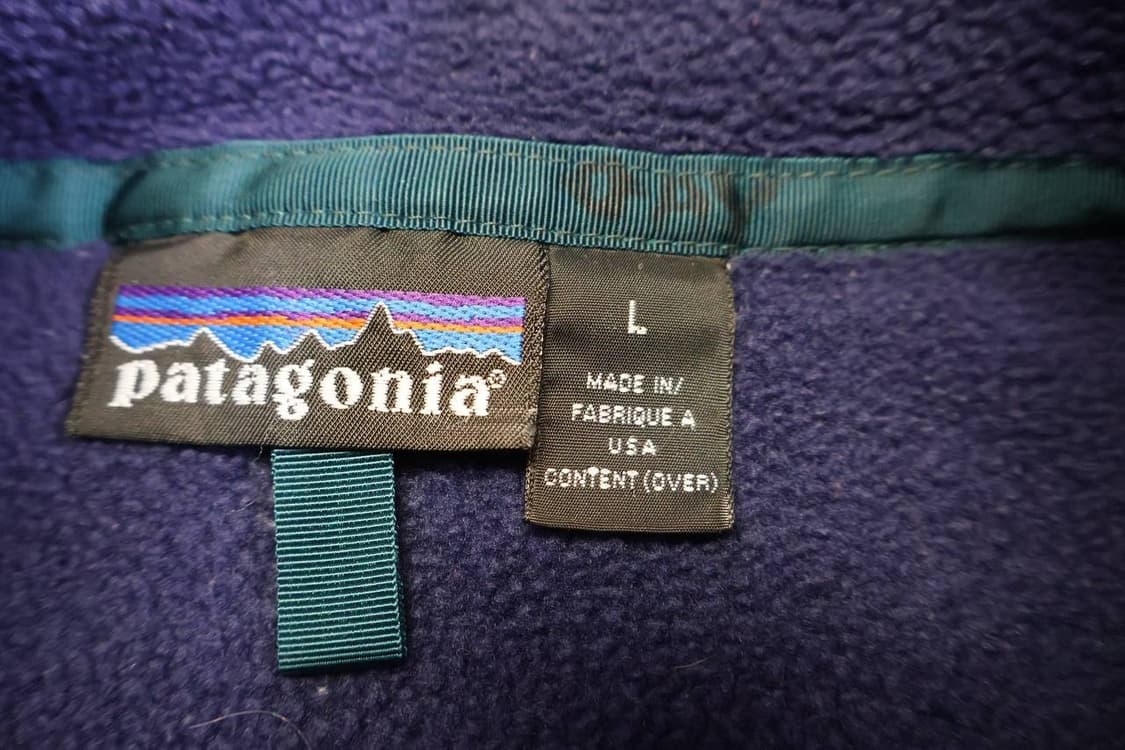 99FW 파타고니아 신칠라 스냅-T 플리스 딥 퍼플/네이비 상품이미지4