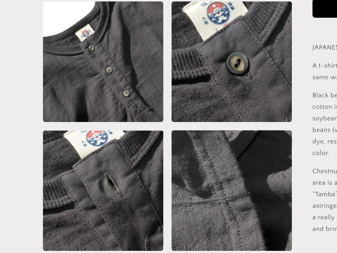 사무라이진 SJST-SC02 헨리넥 상품이미지4