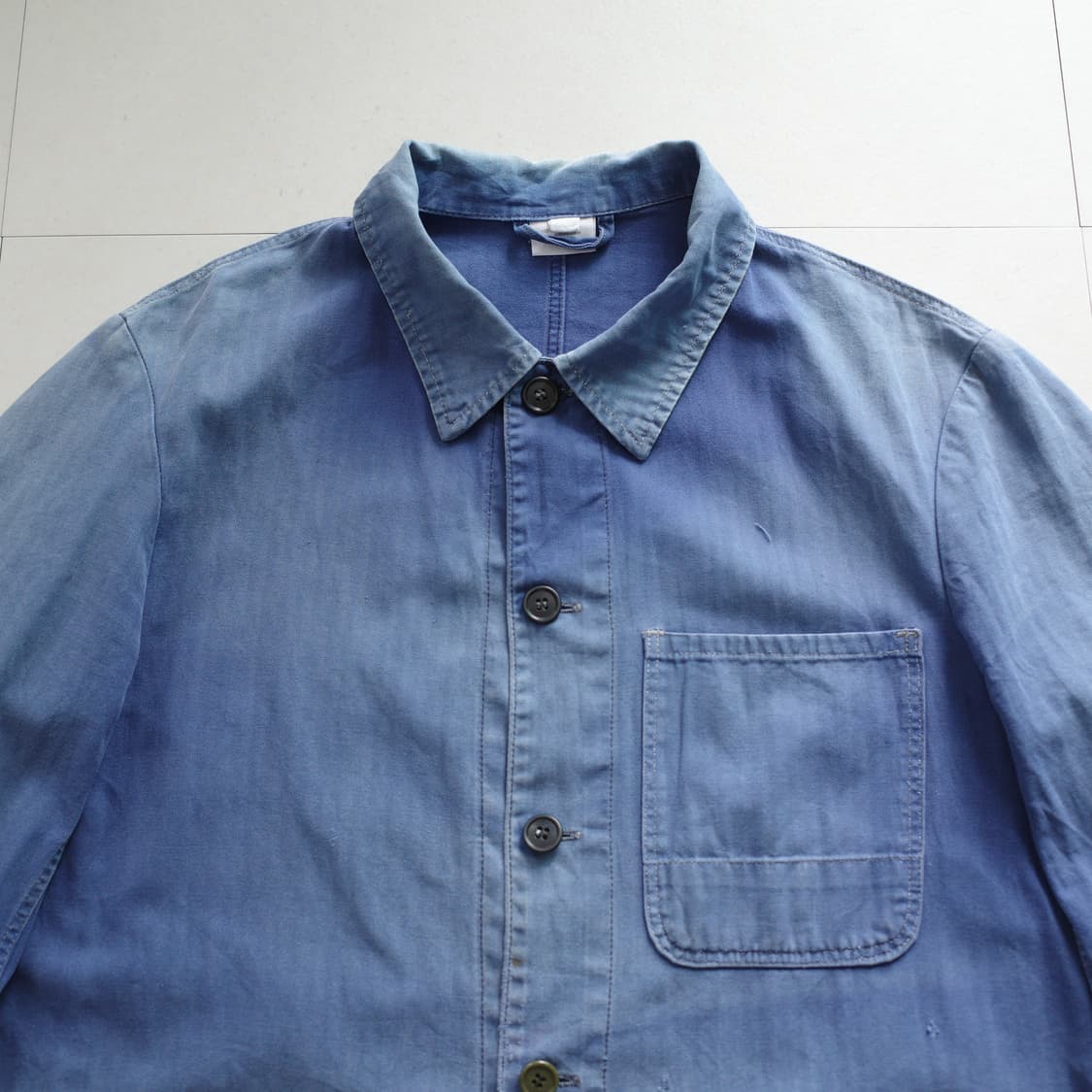 프렌치 빈티지 HBT 워크 초어 자켓 페이딩 (100) 상품이미지2