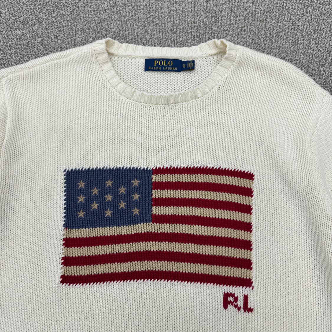 폴로 성조기 니트 상품이미지3