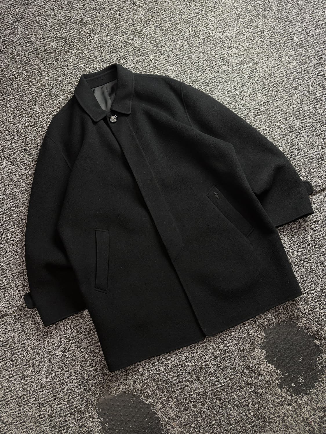 90s YSL 입생로랑 아카이브 캐시미어 혼방 코트 3917 상품이미지1