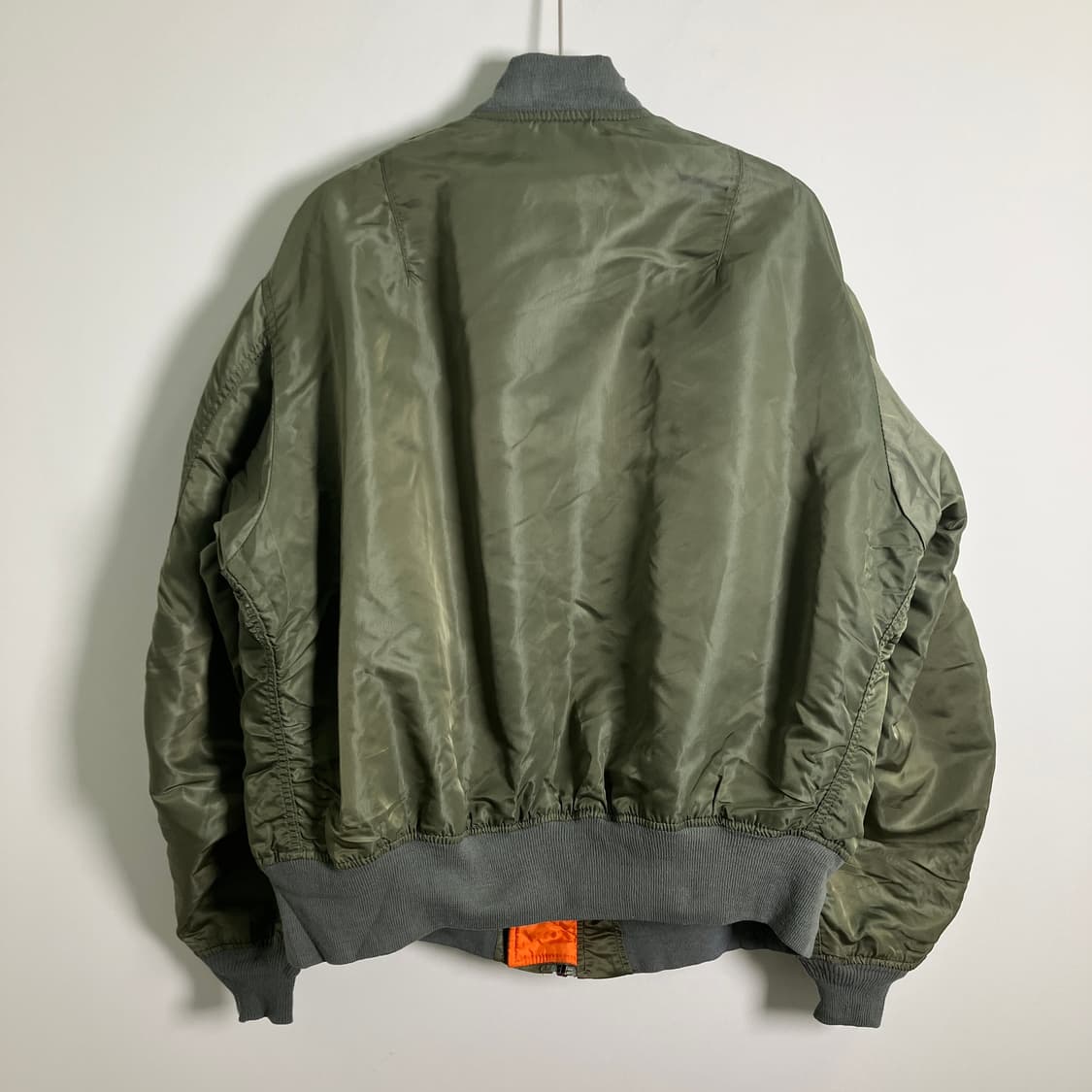 알파인더스트리 카키 ma-1 항공 점퍼 2XL 상품이미지2