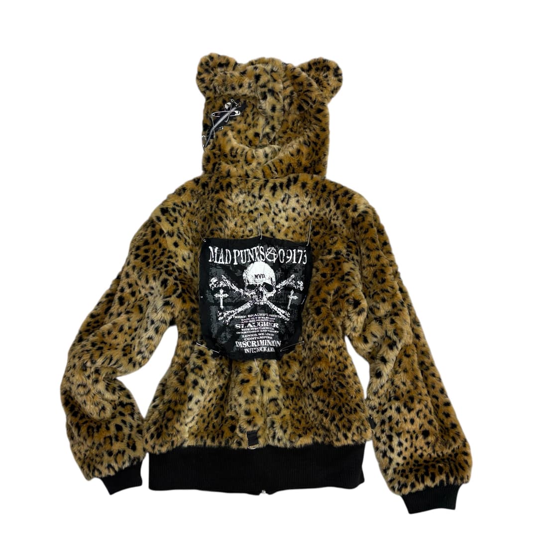 Mad punks leopard outer  상품이미지2