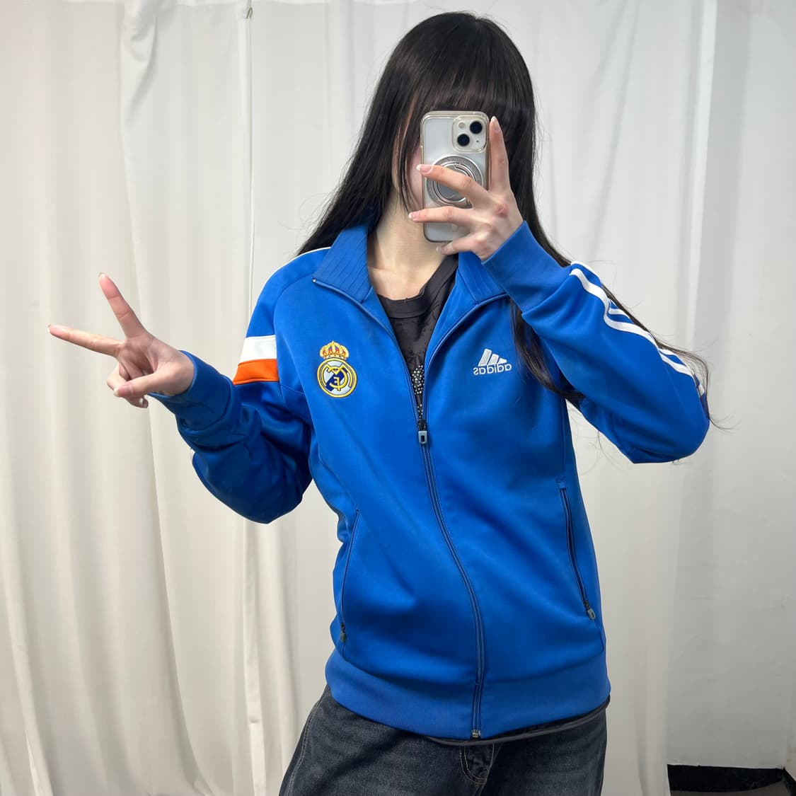 Adidas Real Madrid Blue Track Jacket 상품이미지2