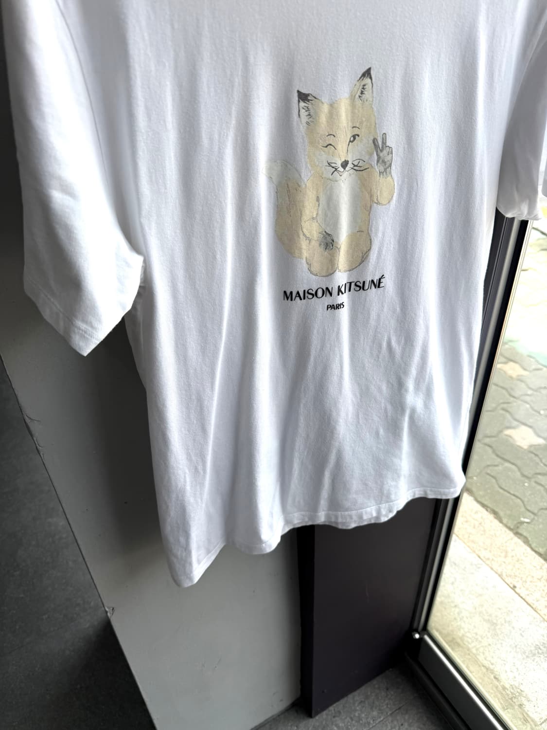 L/ 메종키츠네 올라이트 폭스 클래식 반팔 상품이미지4