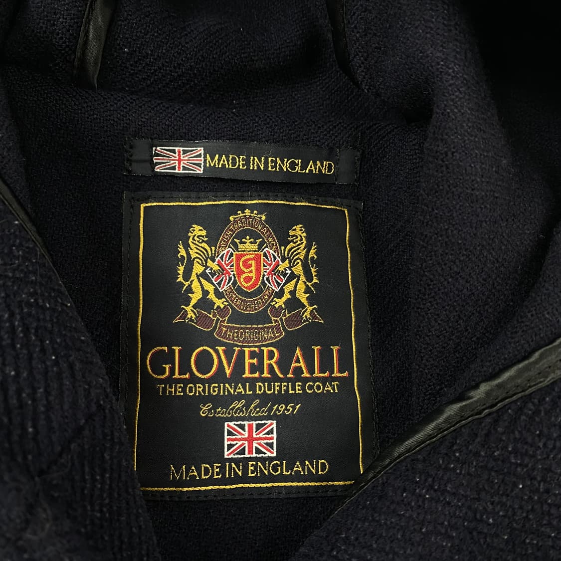 글로버올 모직 더플 롱 후드 코트 (105) 상품이미지5