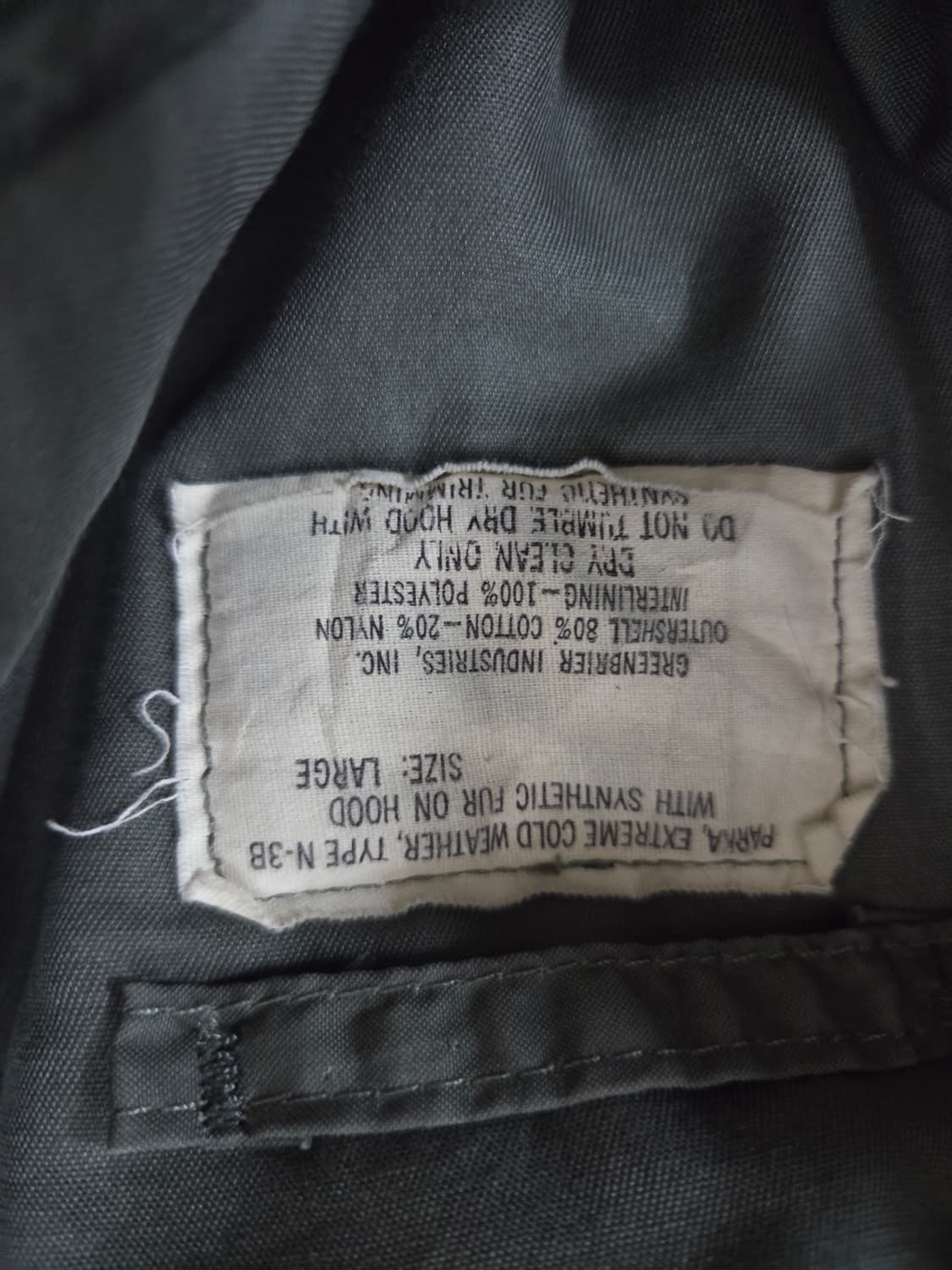 오리지널 n3b 그린브리어사 라지 상품이미지4