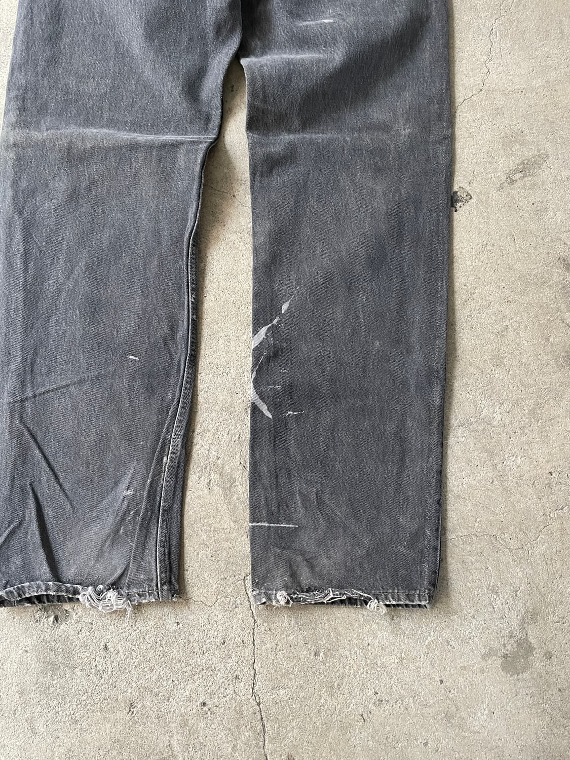 90s Levis 501 Black Denim(USA Made) 상품이미지3