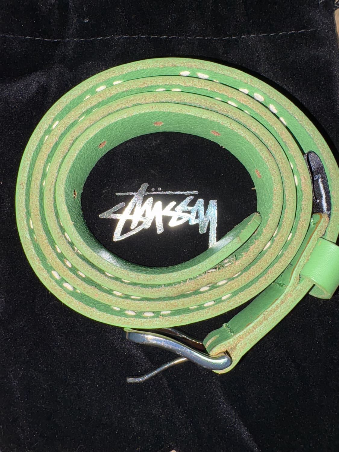 스투시 자수 S 벨트 제이드 (L,XL) 상품이미지5