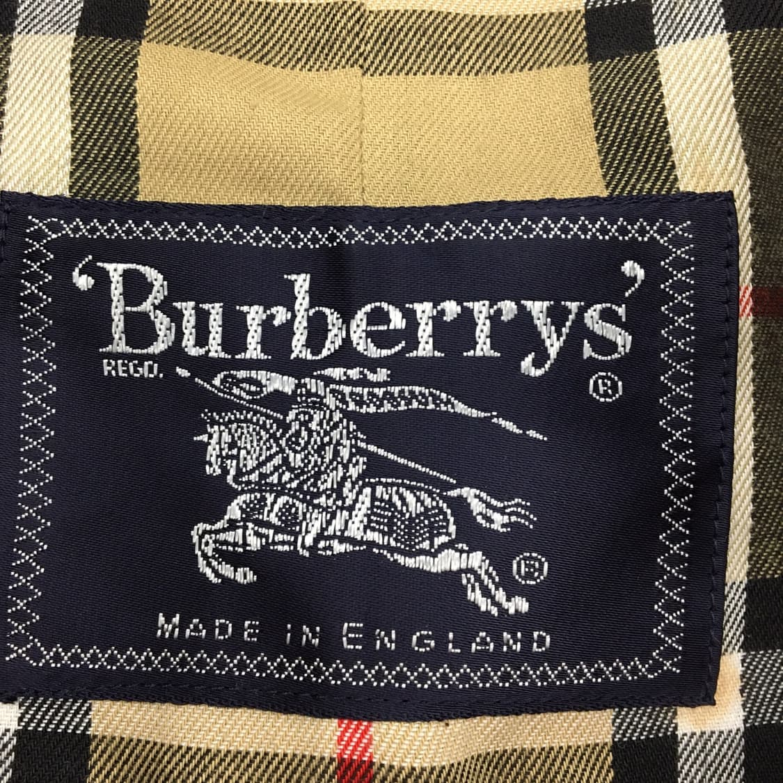 버버리 트렌치코트 66 블루라벨 잉글랜드  상품이미지6