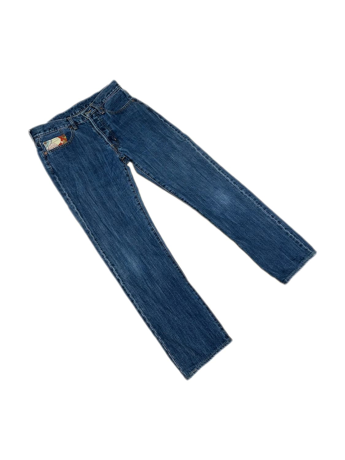 스튜디오 다치산 리미티드 에디션 후지산 데님팬츠 상품이미지2