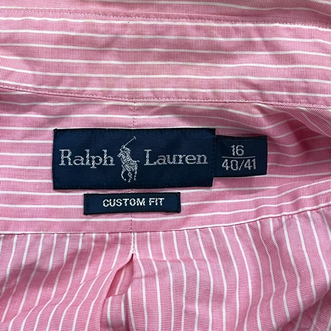 [정품/16] 폴로 랄프로렌 핑크 스트라이프 셔츠 b8 상품이미지5