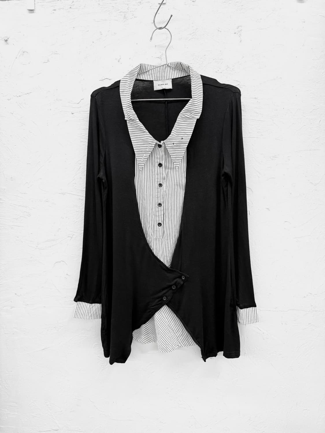 close up 셔츠 레이어드 탑 상품이미지1