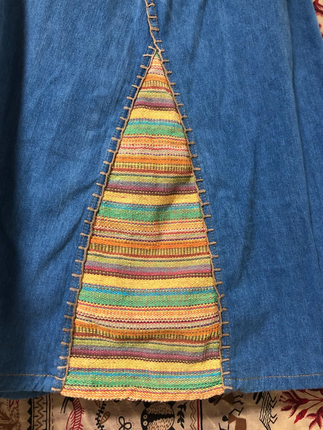 titicaca denim skirt 상품이미지4