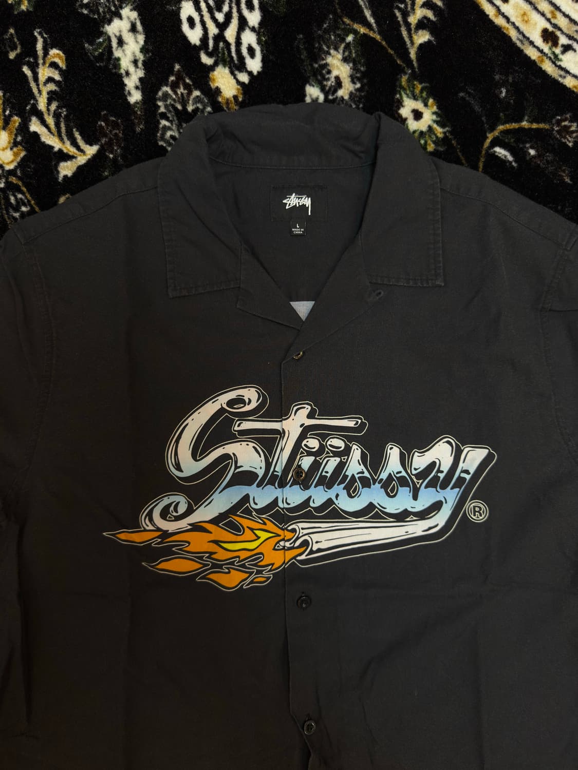 [L] 스투시 반팔 셔츠 상품이미지2