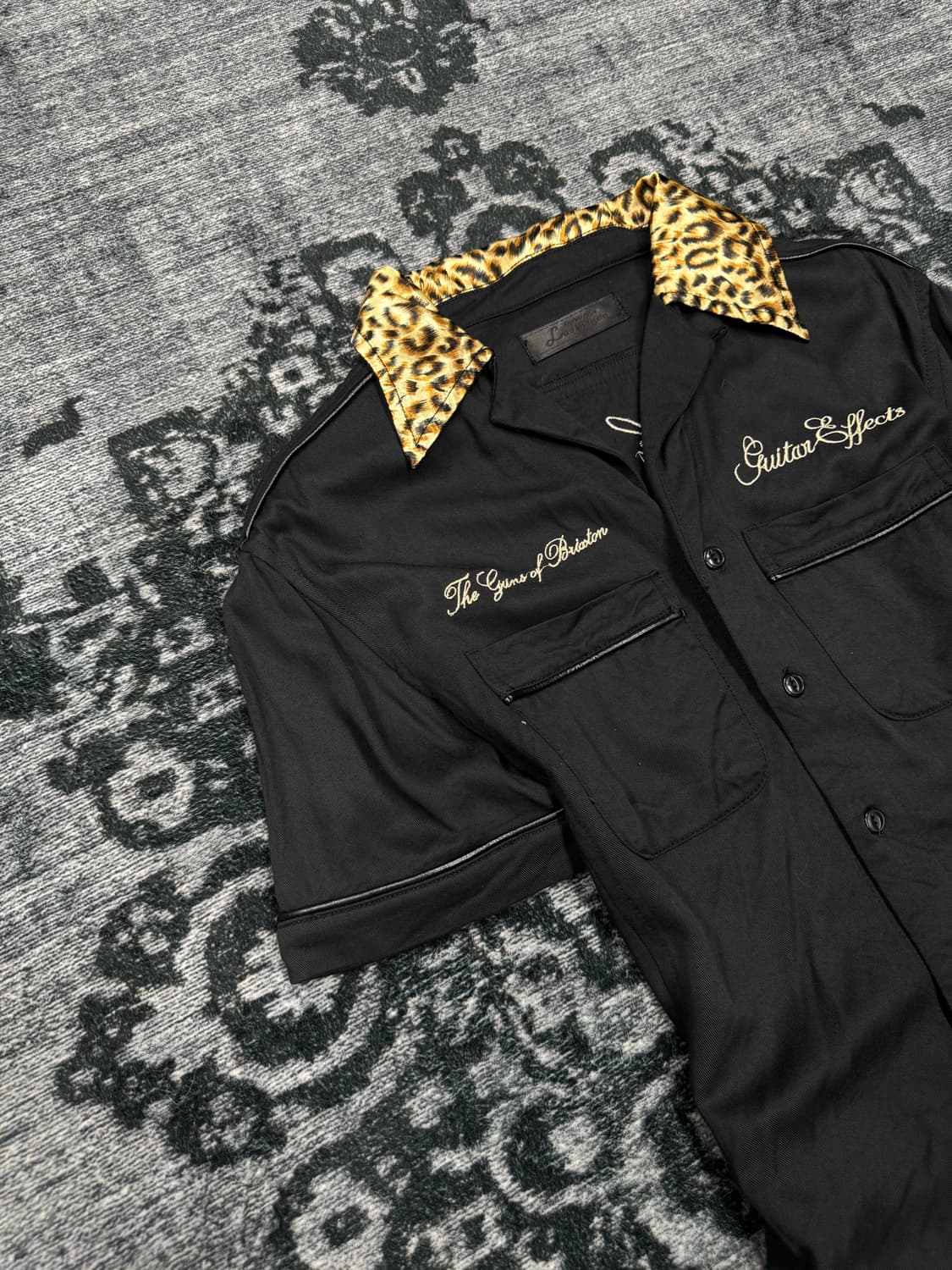 Luv maison black guild leopard half shir 상품이미지2
