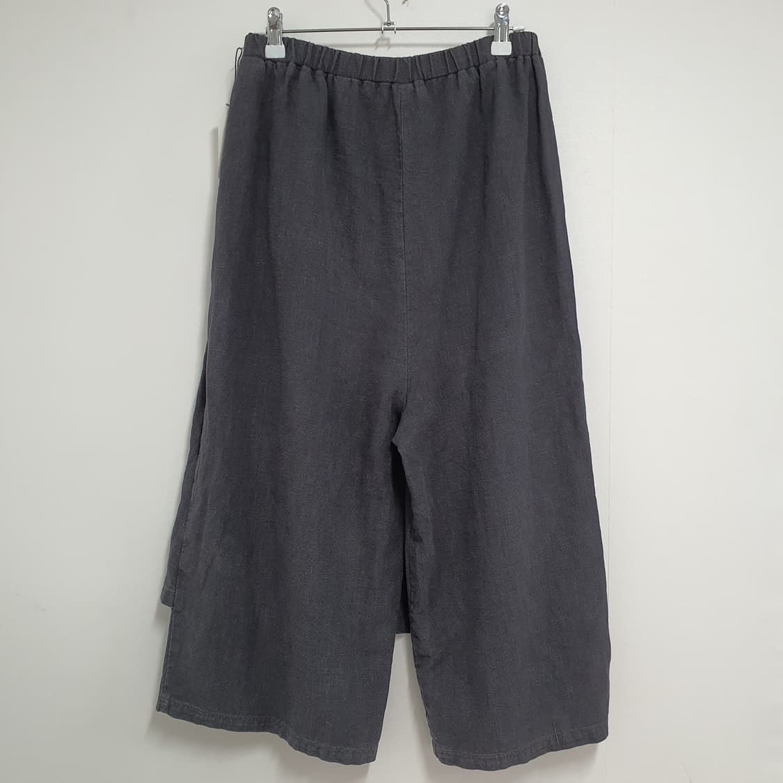 빈티지 젠더리스 린넨 레이어드 스커트팬츠 상품이미지2