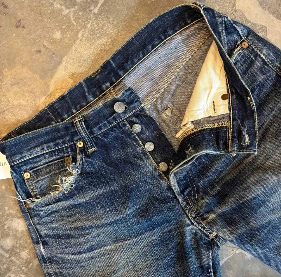 Jp 이터널 셀비지 팬츠 상품이미지3