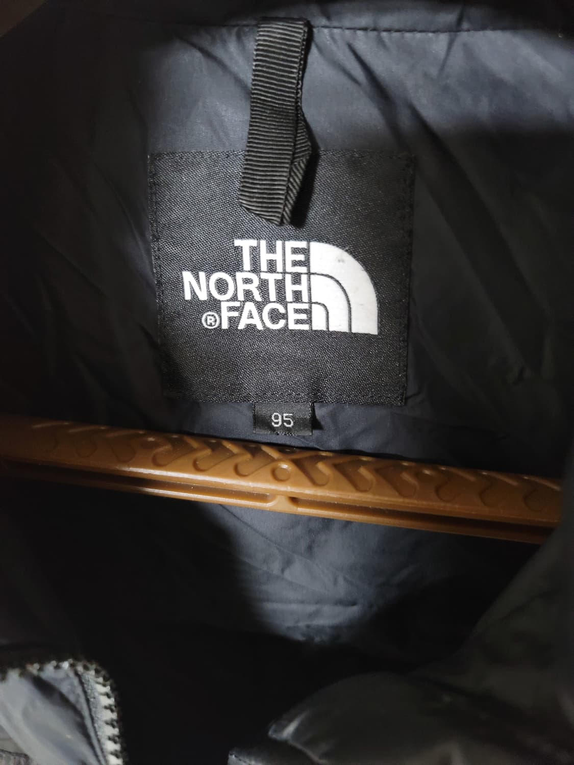 노스페이스 700 눕시 구스다운 패딩 M95표기 100정사이즈 상태굿 상품이미지5
