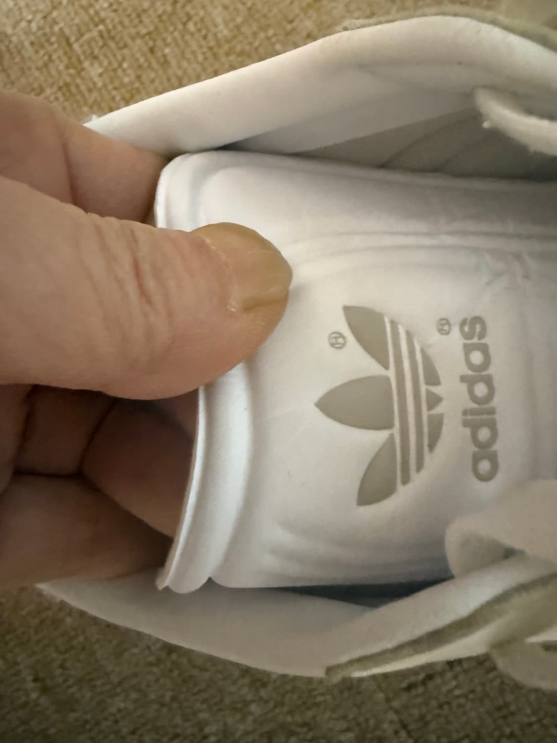 아디다스 가젤  화이트 그레이 깨끗  270 상품이미지3