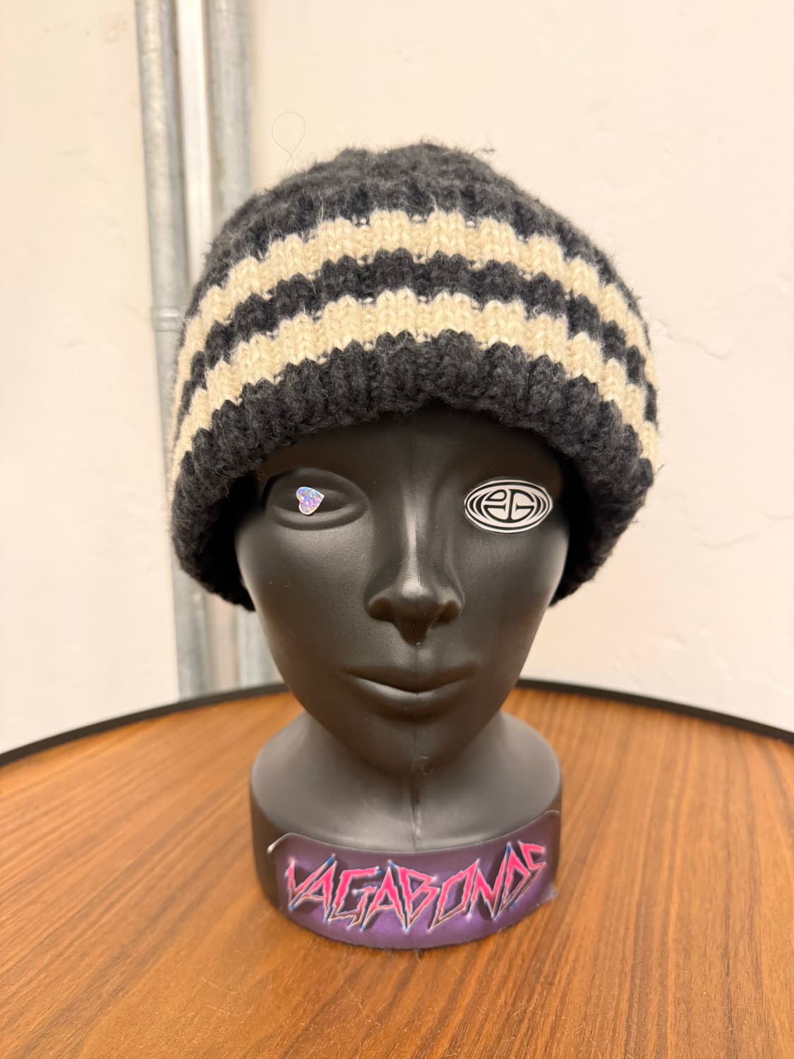 빈티지 케이블 니트 비니 상품이미지4