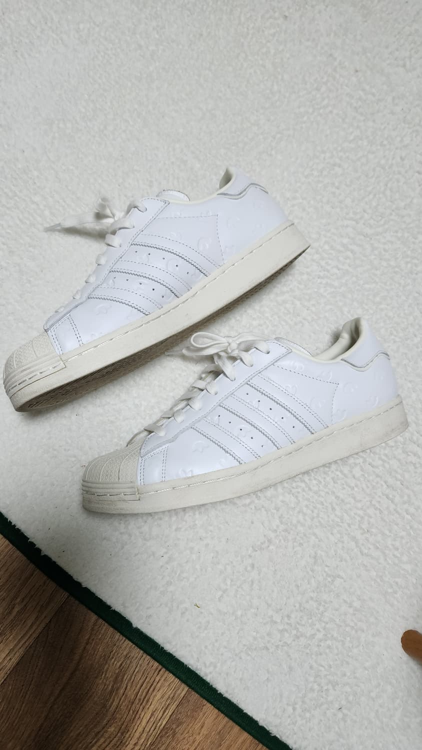 # 아디다스 슈퍼스타 클라우드 화이트 오프 화이트 270급처 상품이미지3