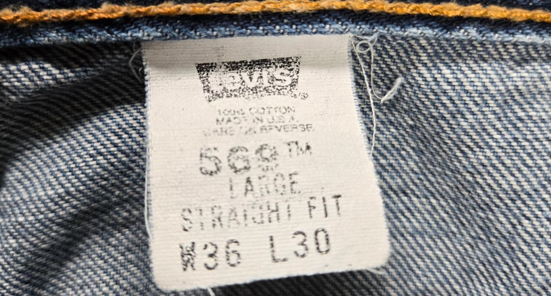 빈티지 리바이스 569 usa 상품이미지3